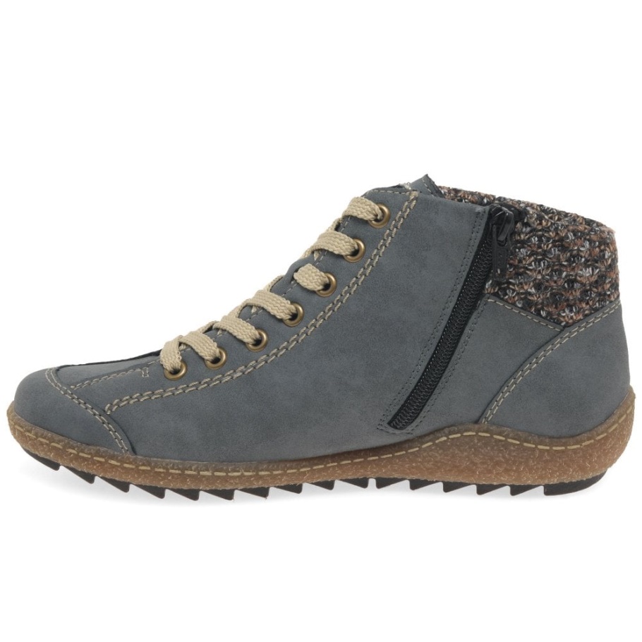 Blaue Rieker Joely Damenstiefeletten