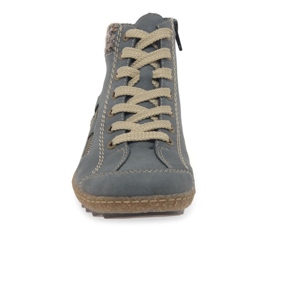 Blaue Rieker Joely Damenstiefeletten