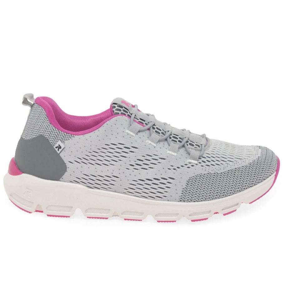Cement Rieker Cloud Sneaker Für Damen
