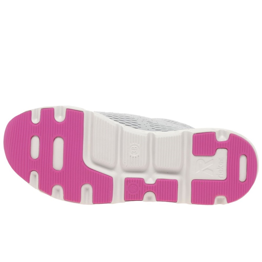 Cement Rieker Cloud Sneaker Für Damen