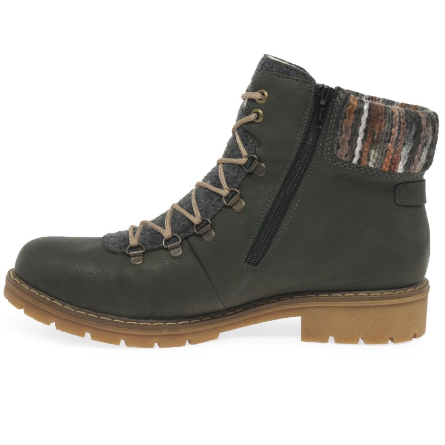 Forest Rieker Peak Lässige Wanderschuhe Zum Schnüren Für Damen