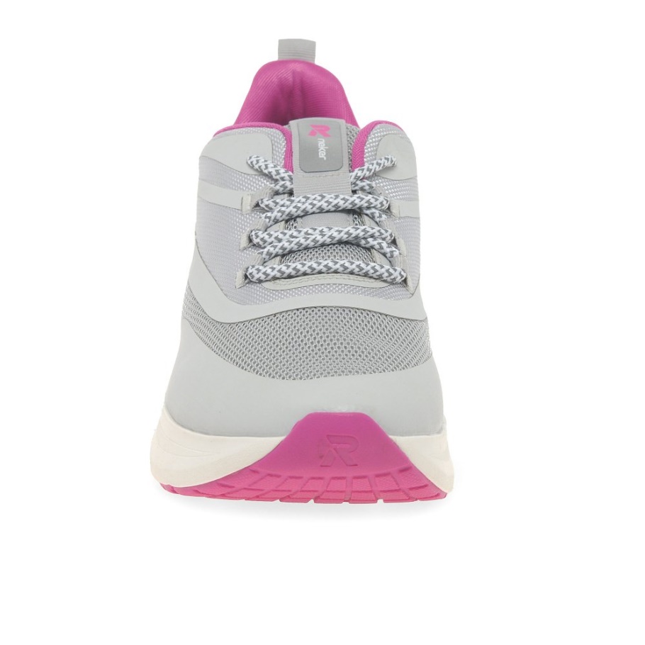 Graue Rieker Maggie Damenturnschuhe