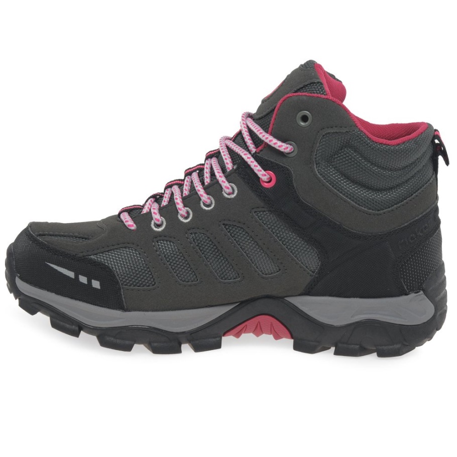Grauer Rieker Tiger Damen Wanderschuh