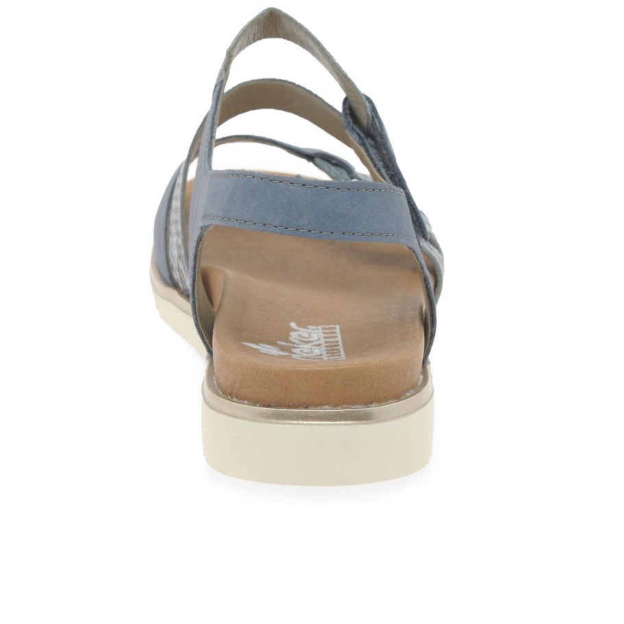 Jeans Rieker Mandarin Damen Sandalen