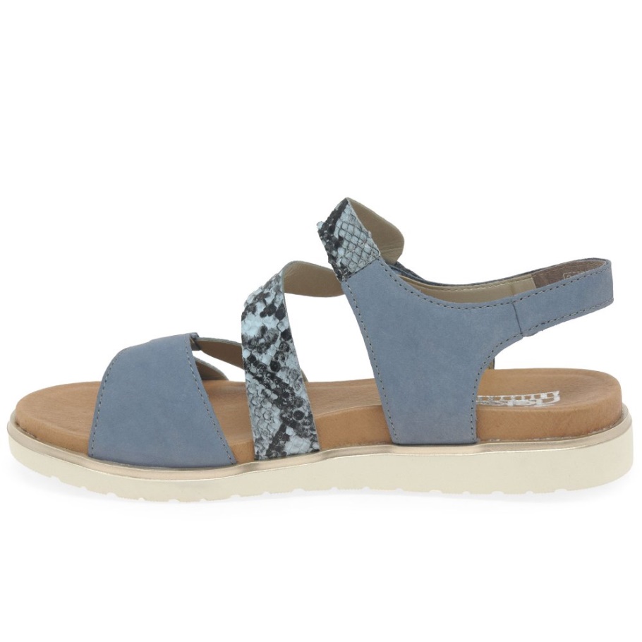 Jeans Rieker Mandarin Damen Sandalen