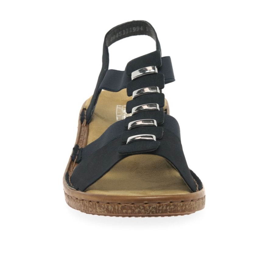 Pacific Rieker Trimmen Damen-sling-back-sandalen