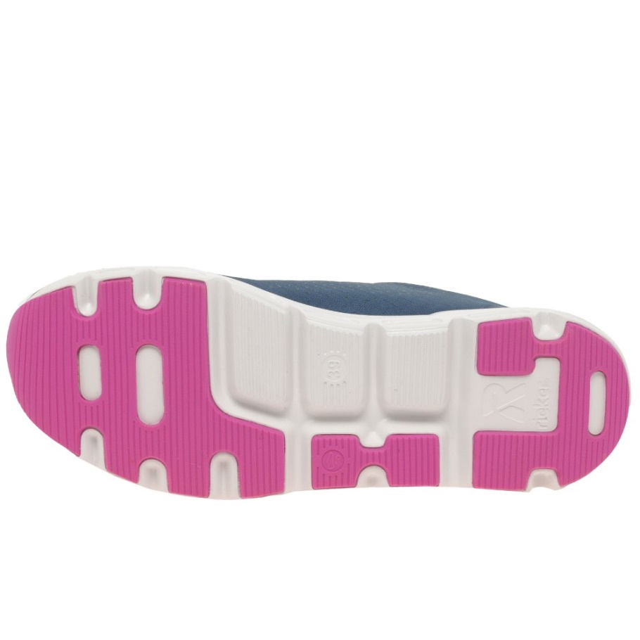 Rieker Callie Damen Turnschuhe Blau