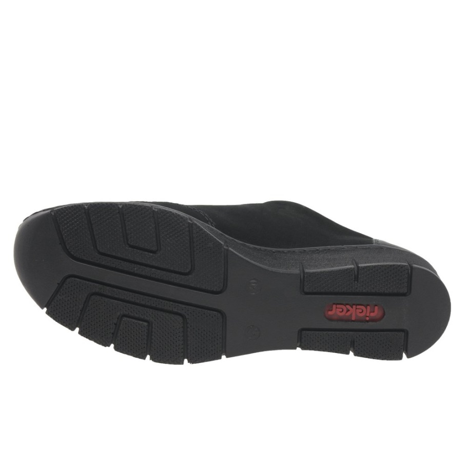 Rieker Cora Damen Casual Sneaker Schwarz