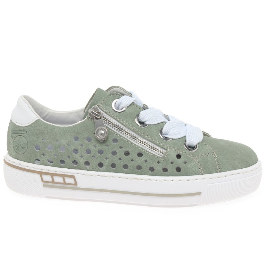 Rieker Dawes Damen Sneaker Mint