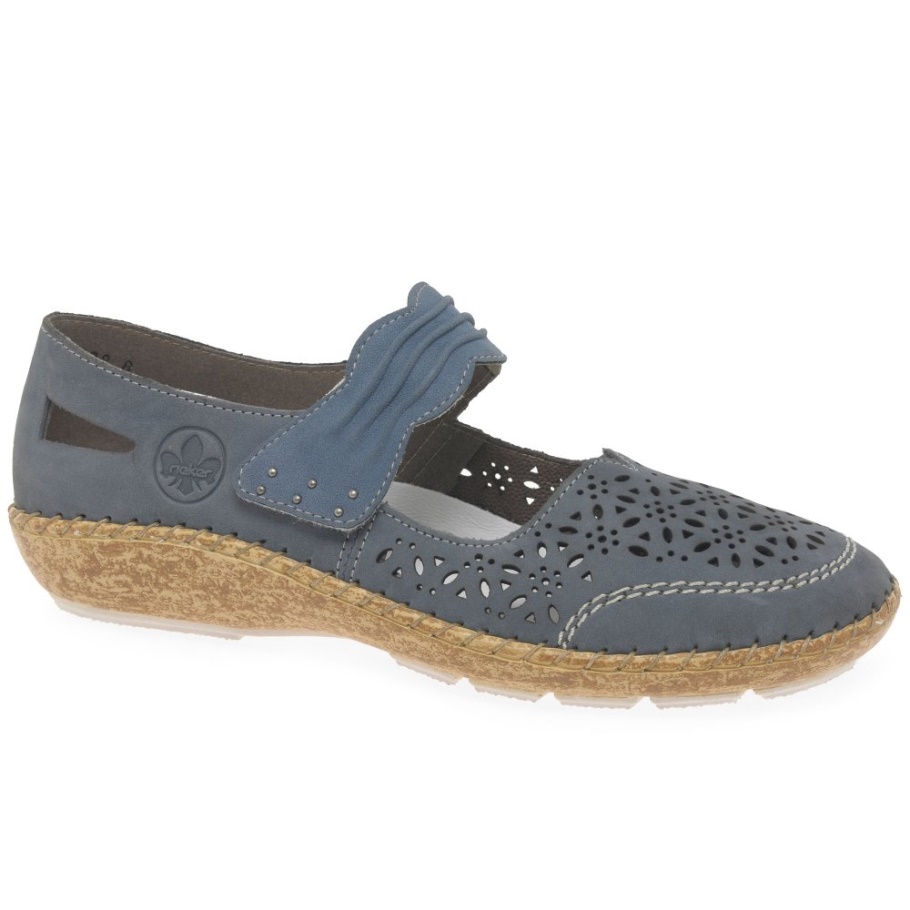 Rieker Deloris Damenschuhe Jeans