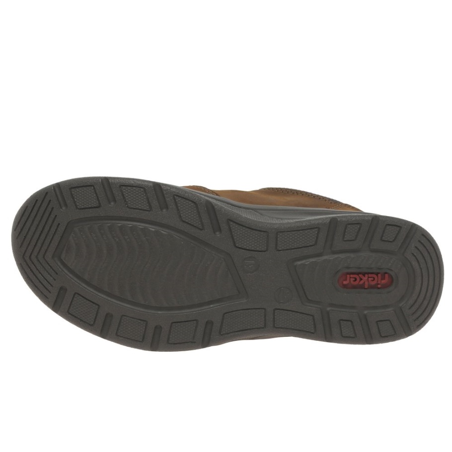 Rieker Zeigt Herren Sneaker Nubuk