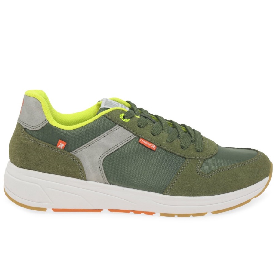 Rieker Ed Herren Turnschuhe Grün