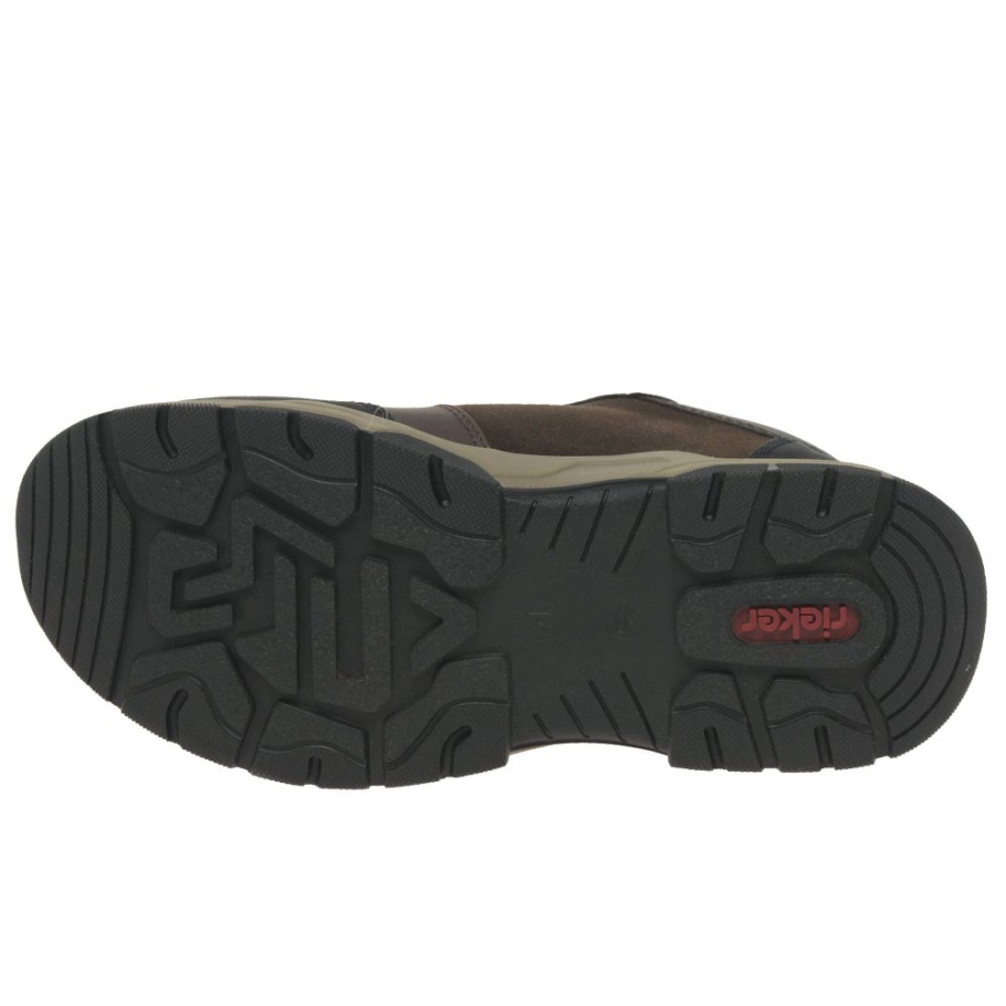 Rieker Eskdale Herren Leichte Turnschuhe Schwarz