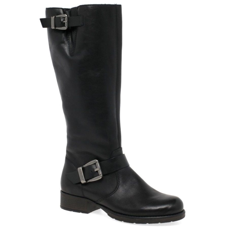 Rieker Feline Damenstiefel Schwarz
