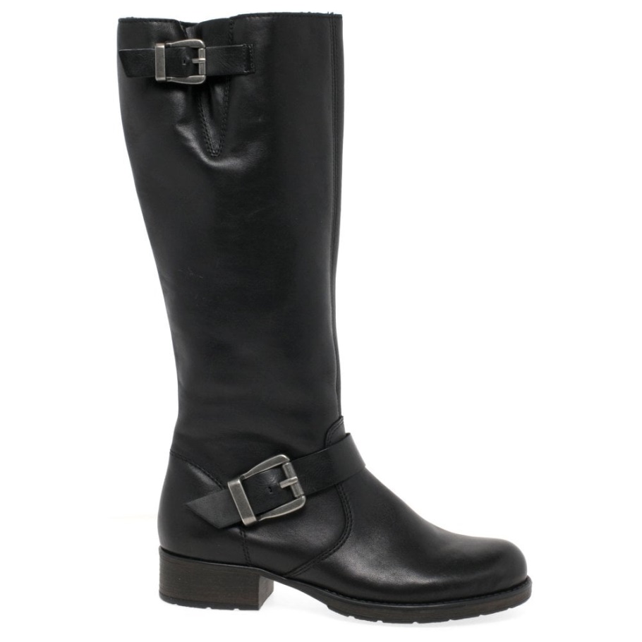 Rieker Feline Damenstiefel Schwarz