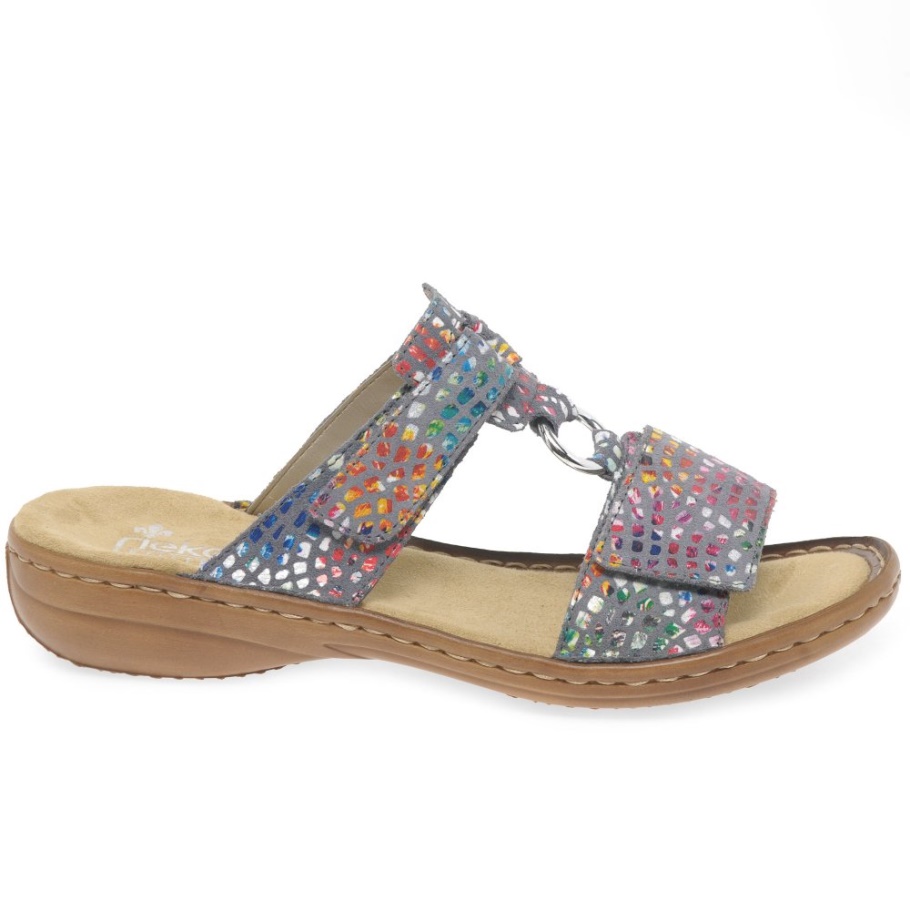 Rieker Festival Damen Lässig Pantolette Light