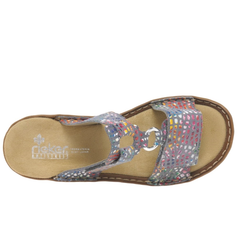 Rieker Festival Damen Lässig Pantolette Light