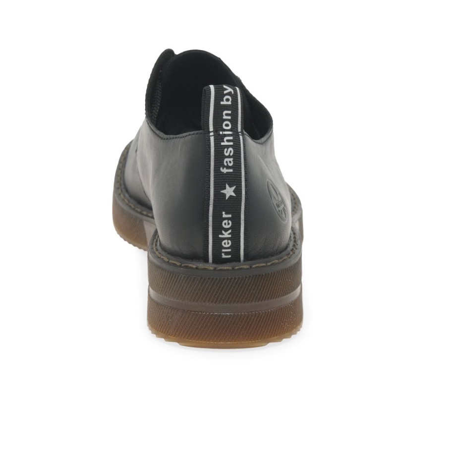Rieker France Damenschuhe Schwarz