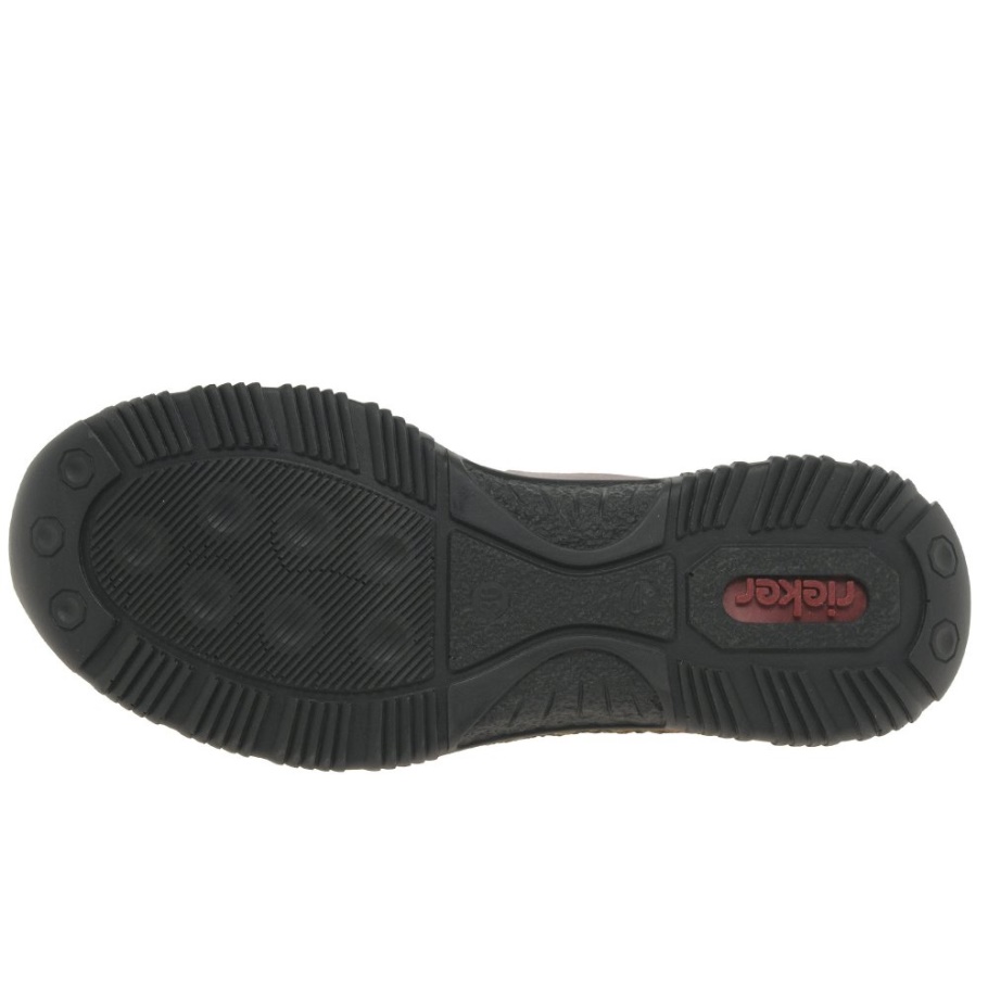 Rieker Herbie Damen Anziehschuhe Schwarz