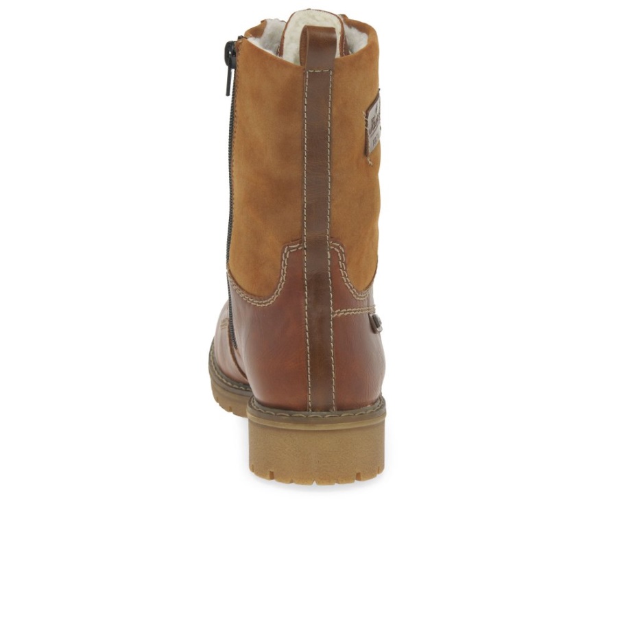 Rieker Hike Damen Stiefeletten Tan