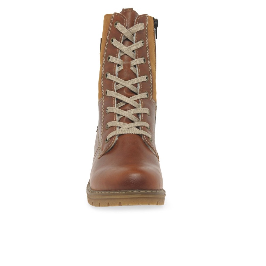 Rieker Hike Damen Stiefeletten Tan