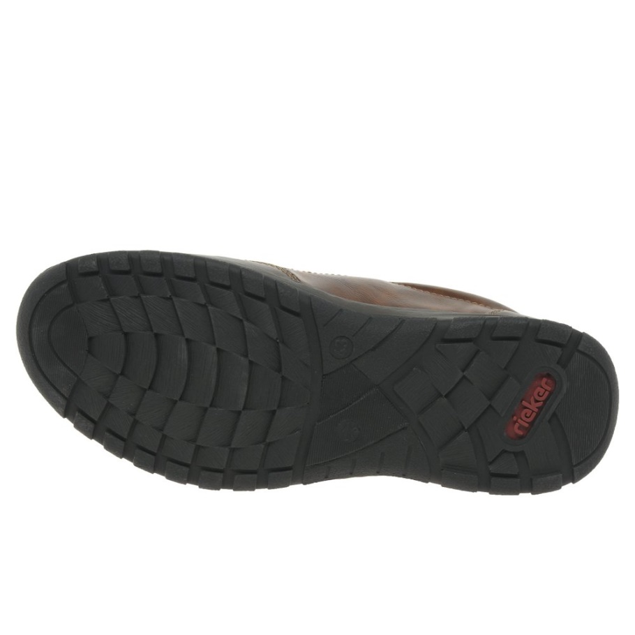Rieker Hume Herren Schlupfschuhe Toffee