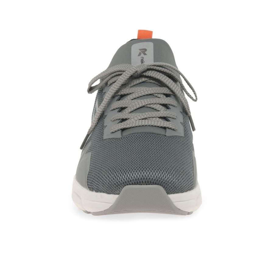 Rieker Isaiah Herren Turnschuhe Grau