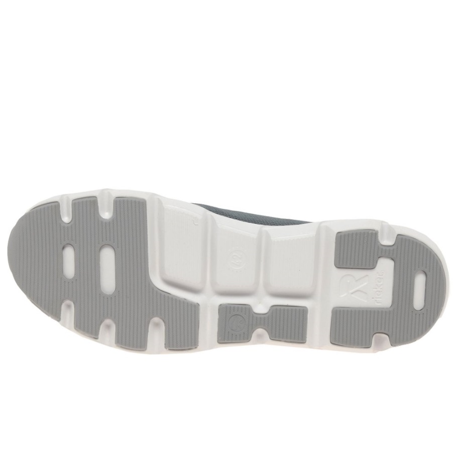 Rieker Isaiah Herren Turnschuhe Grau