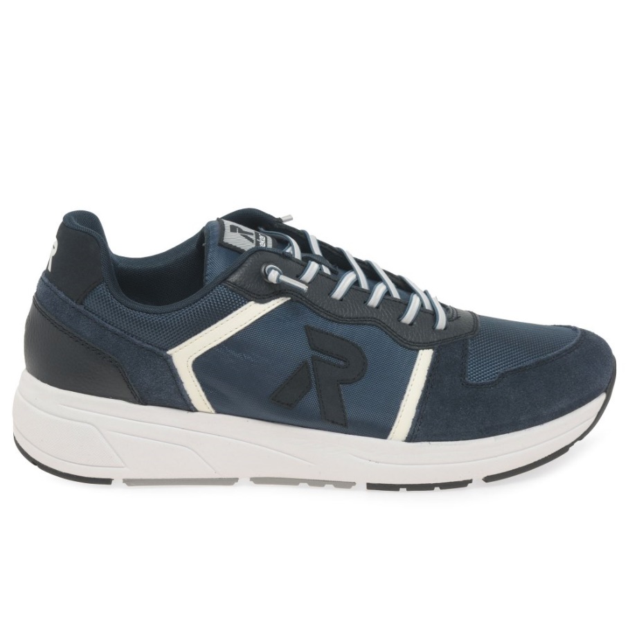 Rieker Jeffery Herren Turnschuhe Navy