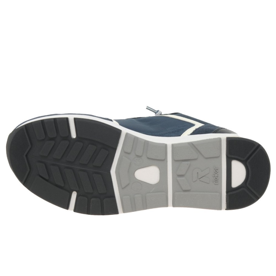 Rieker Jeffery Herren Turnschuhe Navy