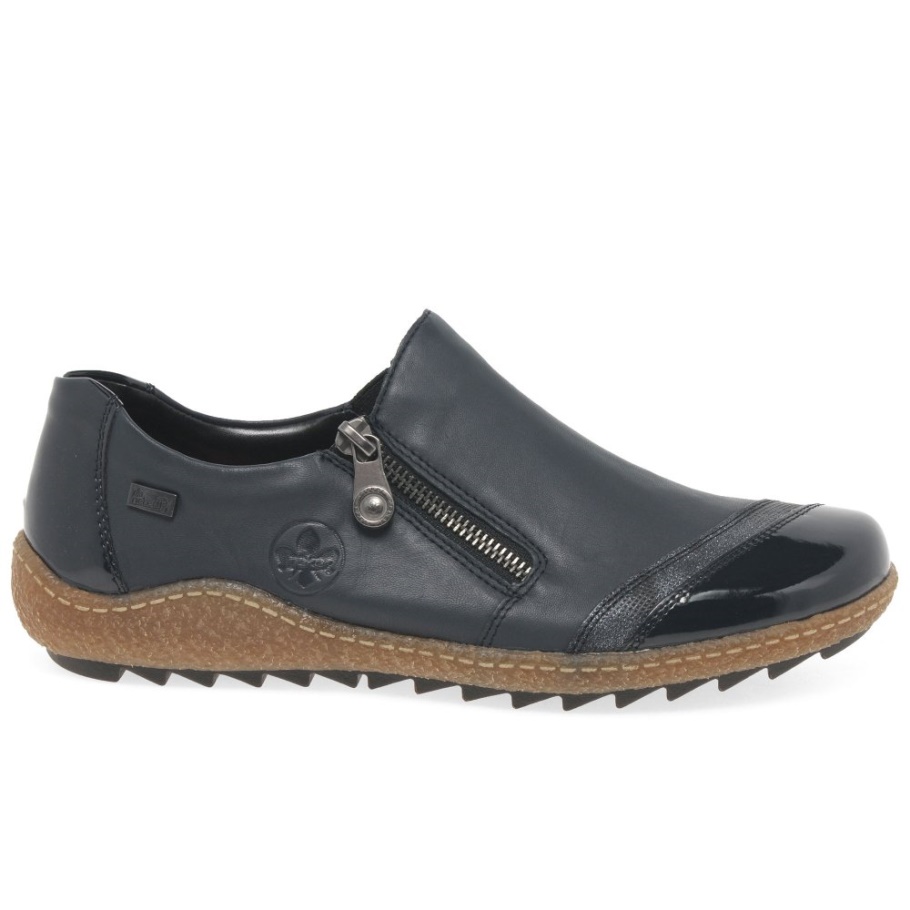 Rieker Judi Damen Freizeitschuhe Navy