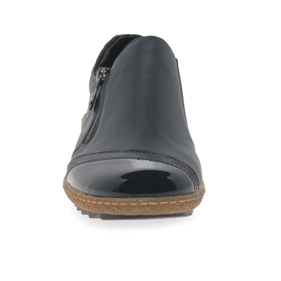 Rieker Judi Damen Freizeitschuhe Navy