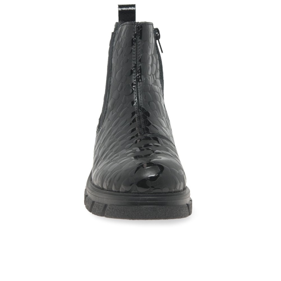 Rieker Leith Damen Chelsea Boots Schwarz