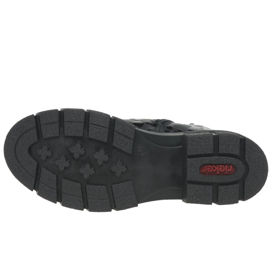 Rieker Leith Damen Chelsea Boots Schwarz