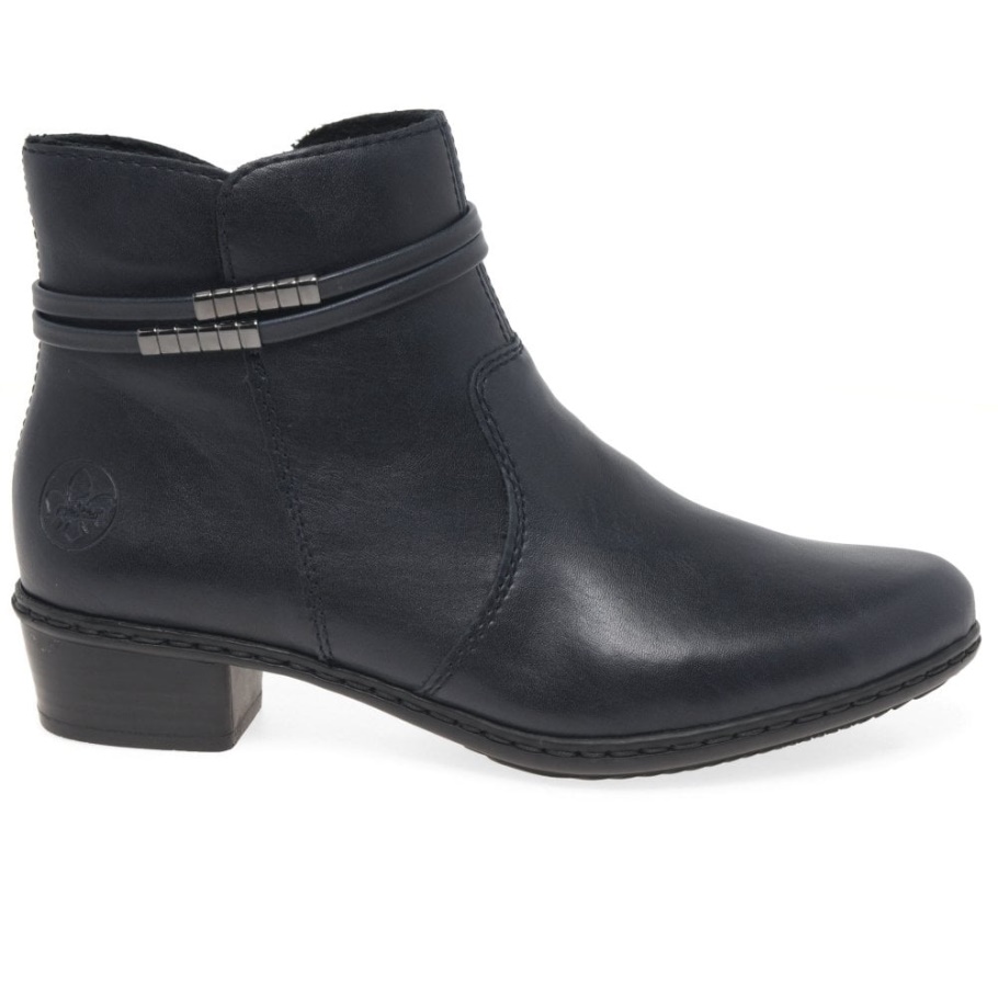 Rieker Lexi Damenstiefeletten Navy