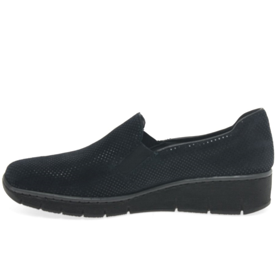 Rieker Melgar Damen Freizeitschuhe Royal