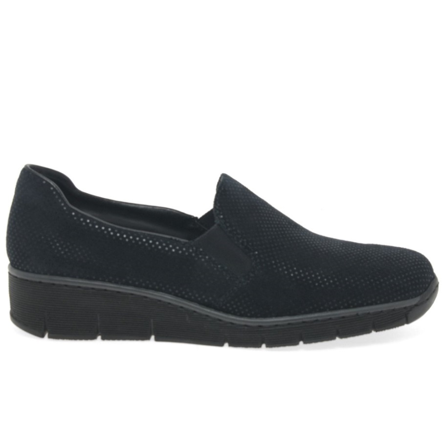 Rieker Melgar Damen Freizeitschuhe Royal