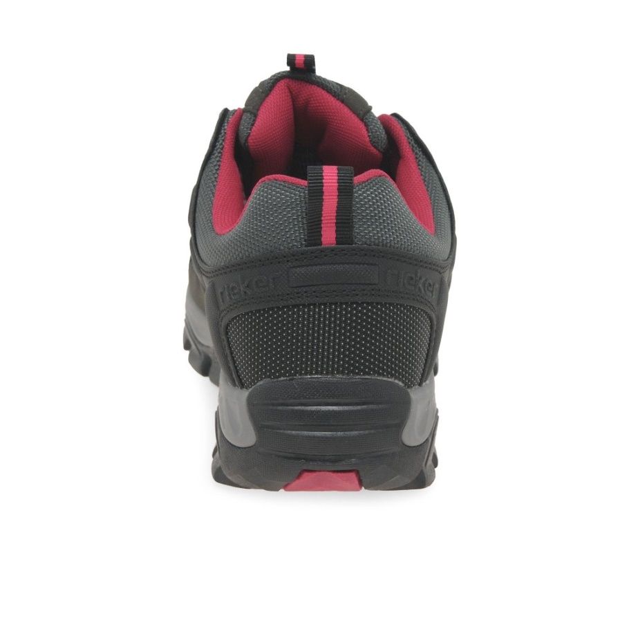 Rieker Move Damen Wanderschuhe Schwarz