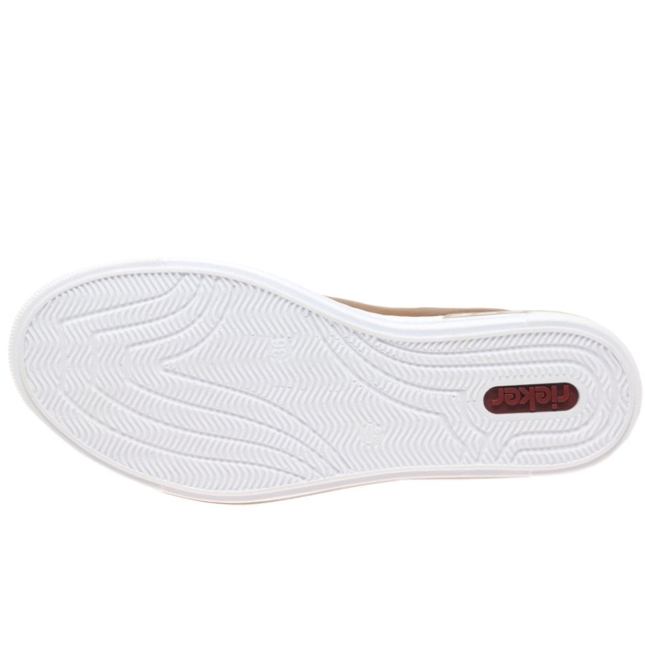 Rieker Mula Damen Casual Sneaker Braun