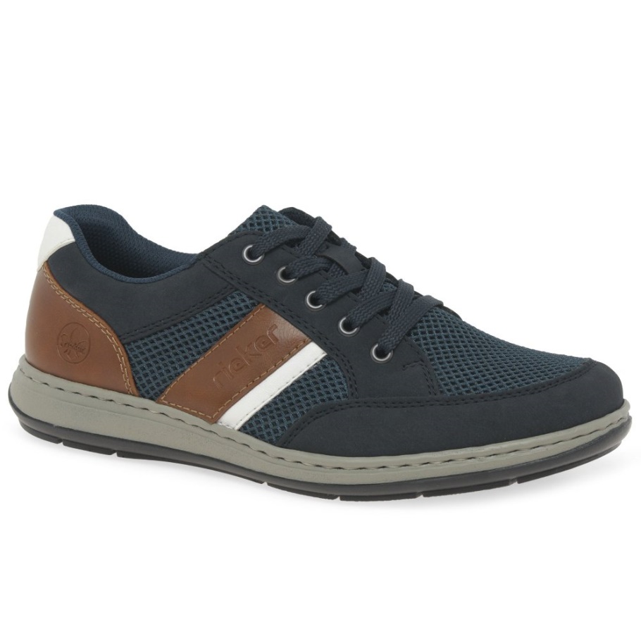 Rieker Gefahr Herren Turnschuhe Navy