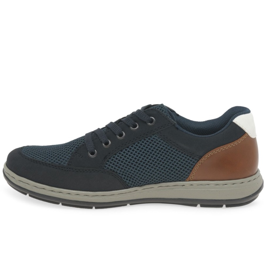 Rieker Gefahr Herren Turnschuhe Navy