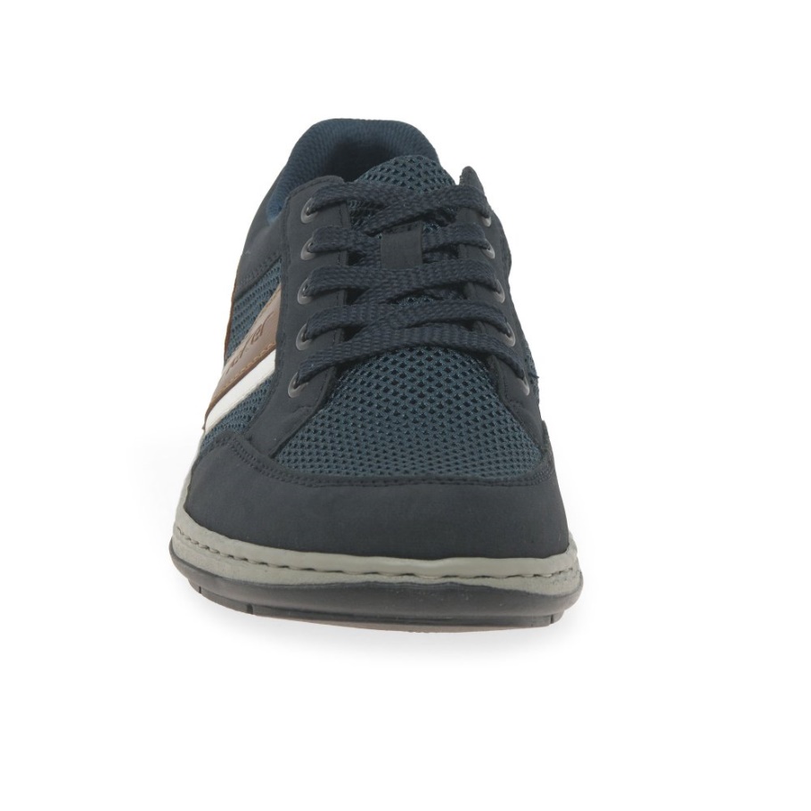 Rieker Gefahr Herren Turnschuhe Navy