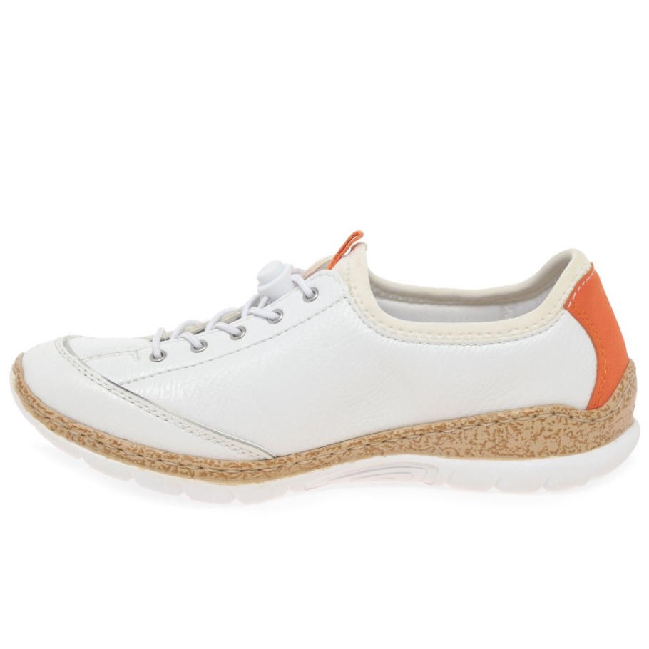 Rieker Ripple Damen Sneaker Weiß