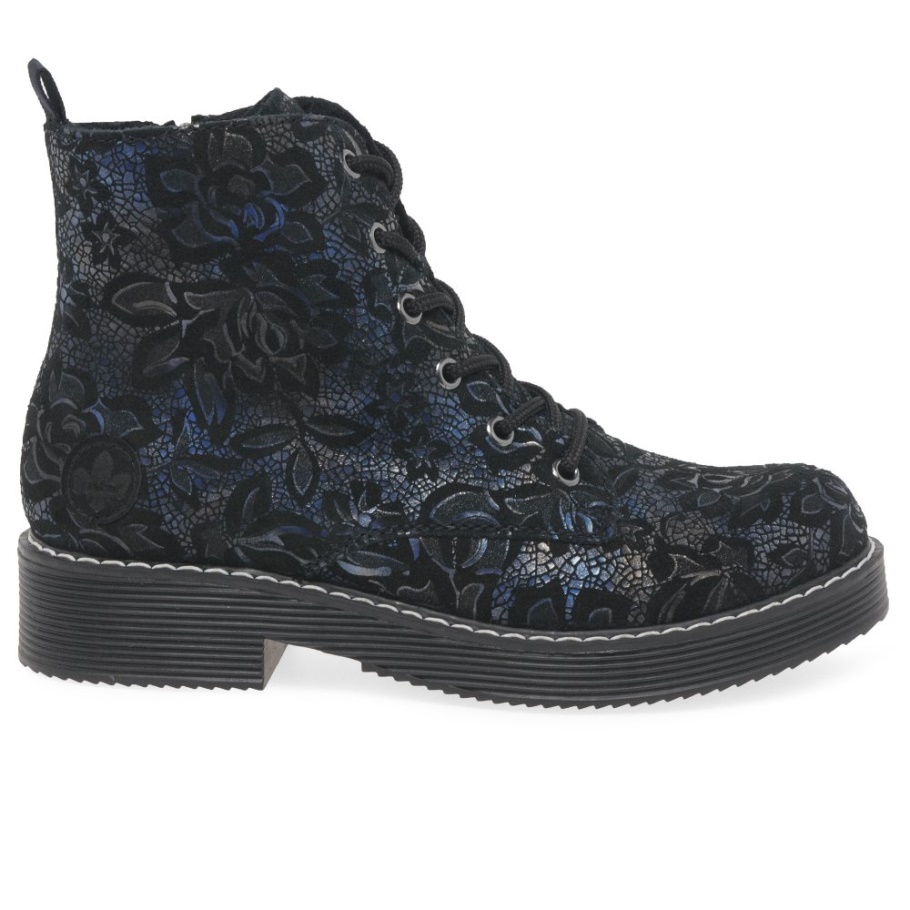 Rieker Simone Damenstiefeletten Navy