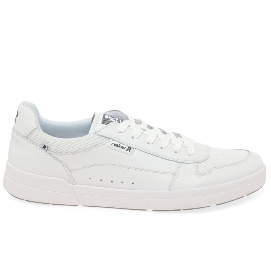Rieker Victor Herren Turnschuhe Weiß