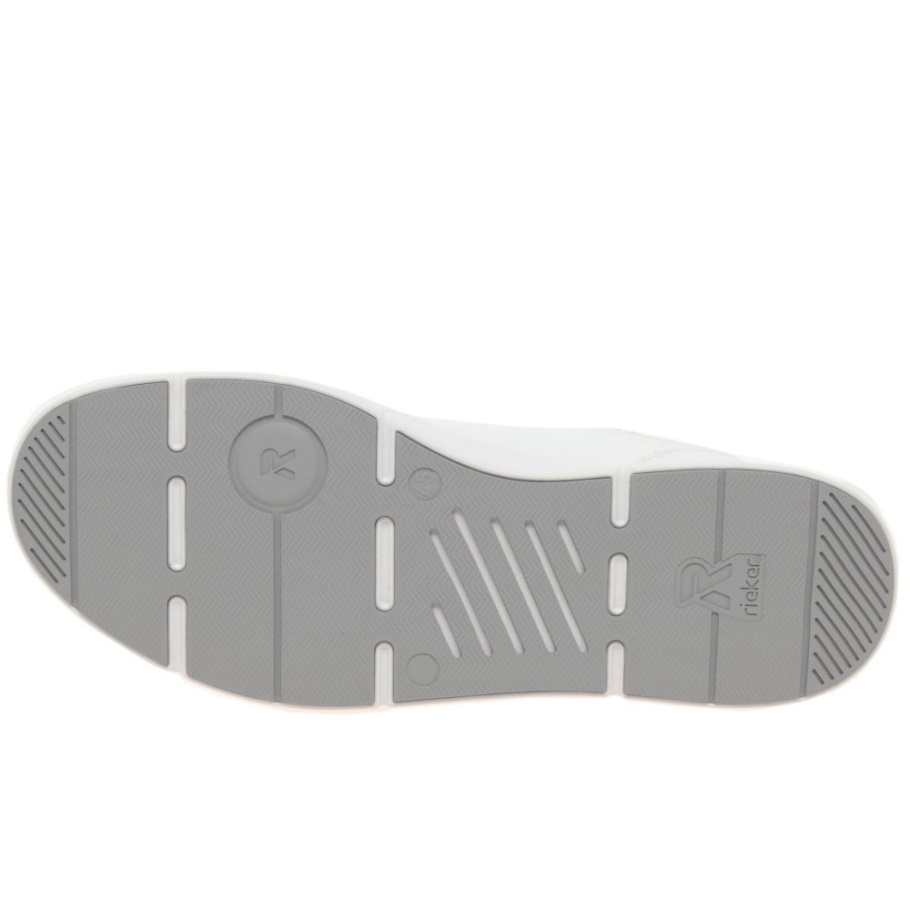 Rieker Victor Herren Turnschuhe Weiß