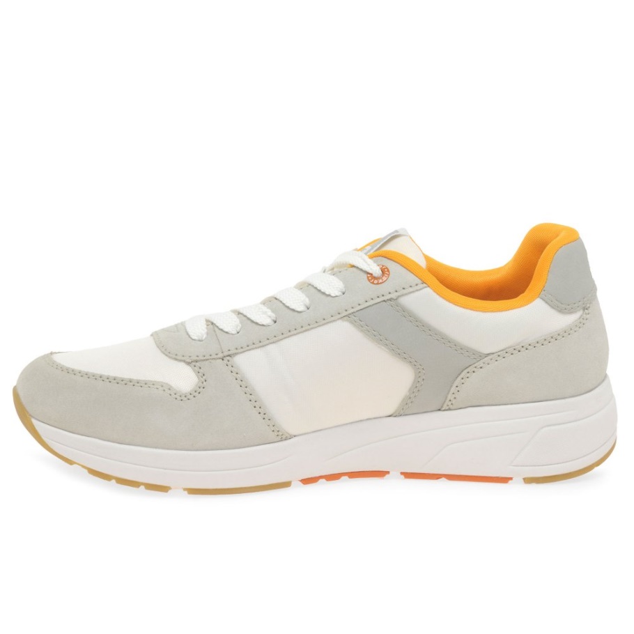 Weiße Rieker Ed Herrenturnschuhe