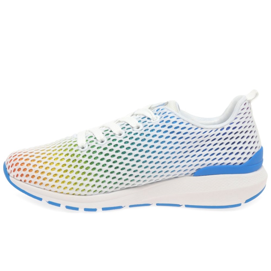 Weiß Rieker Izzie Damen Turnschuhe