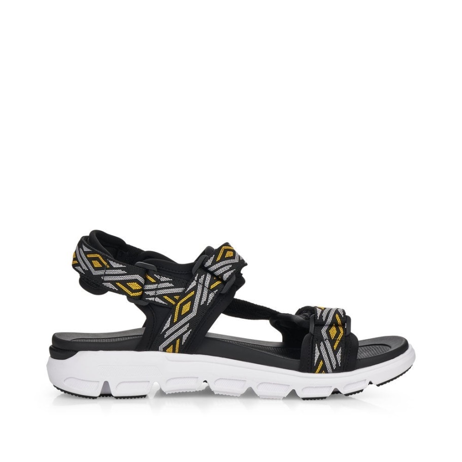 Rieker R-evolution V8402 Damen Sandalen Schwarz