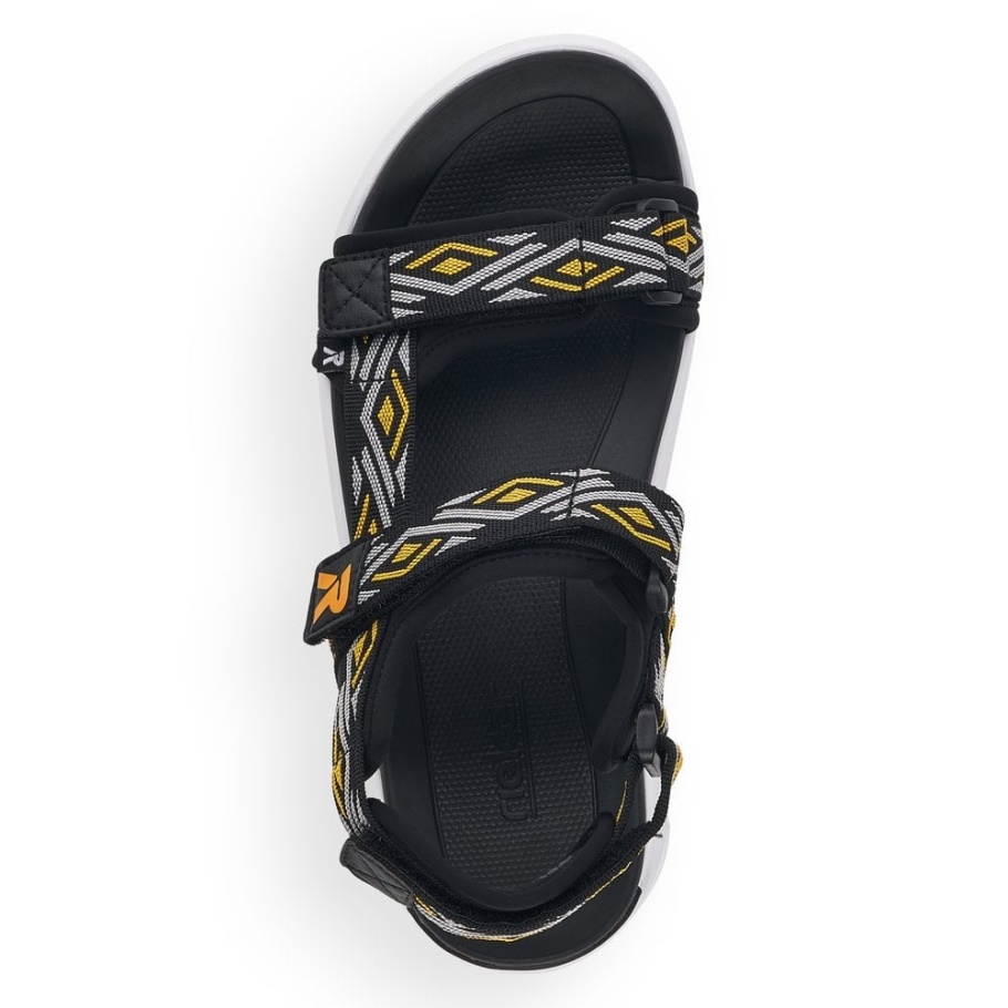 Rieker R-evolution V8402 Damen Sandalen Schwarz